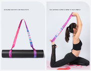 Bride de tapis de yoga de forme physique de bout droit, exercice élastique réglable de ceinture de courroie de yoga fournisseur