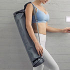 Sac imperméable de gymnase de yoga, tissu portatif d'Oxford de sac à dos de tapis de yoga pour le transport d'épaule fournisseur
