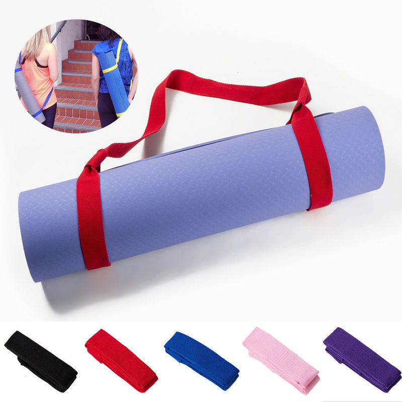 Le yoga multi de fonction étaye la courroie de transport de sports de tapis élastique réglable de yoga fournisseur