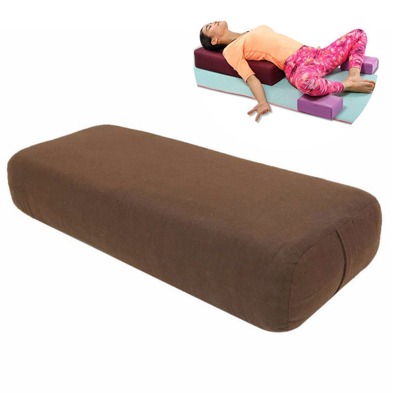 Régime à haute densité de gymnase de forme physique d'exercice de bloc de yoga de doublure de mousse de bande d'oreiller de yoga de couverture de coton fournisseur