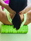 Rouleau de muscle de mousse de forme physique de sport, rouleau arrière de massage pour la physiothérapie d'exercices fournisseur