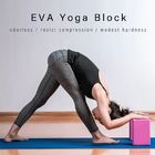 Les blocs d'exercice de yoga de forme physique, yoga écologique bloque l'étirage de brique de mousse fournisseur