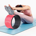 Plein outil de formation de dos de corps d'anti de glissement de yoga de rouleau de roue d'unité centrale cercle en caoutchouc pratique de yoga fournisseur