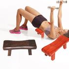 Forme physique cervicale de massage d'oreiller de soutien ferme en bois d'oreiller de sommeil de yoga pour l'exercice de gymnase fournisseur
