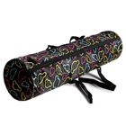 Le tapis matériel de yoga de polyester portent le produit hydrofuge de sac avec la poche de téléphone fournisseur